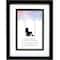 Simply Essentials™ Black Linear Frame with Double Mat by Studio Décor®